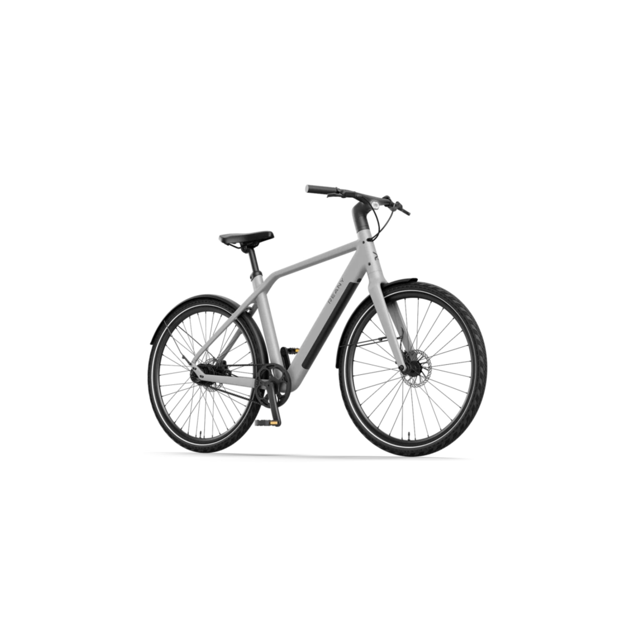 Reany N1 - Elektrische Fiets - Steengrijs - 28 inch - LG-Accu 360Wh - 250W (35Nm) Mivice Achterwielmotor - Belt Drive - Hydraulische Remmen - AE-trading