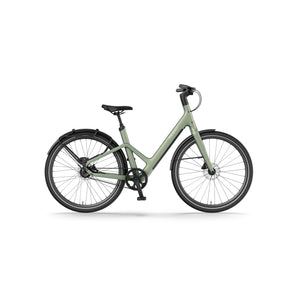 Reany W1 GT - Elektrische Fiets - Saliegroen - 28 inch - LG-Accu 360Wh - 250W (45Nm) Mivice Achterwielmotor - Belt Drive - Hydraulische Remmen - AE-trading
