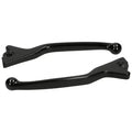 SPHIDER remhendels set (L+R) — Vespa & Piaggio, glans zwart - AE-trading