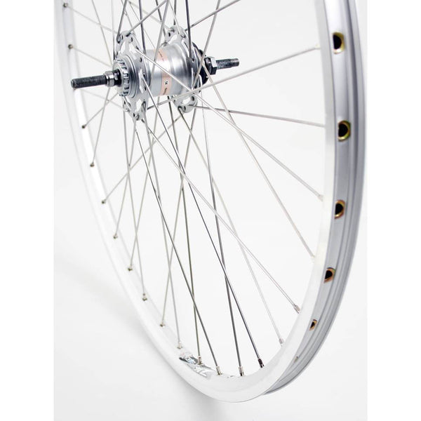 Roland achterwiel 28 Nexus 3 RB ZAC2000 zilver RVS spk - AE-trading
