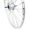 Roland achterwiel 28 Nexus 8 RB ZAC2000 zilver RVS spk - AE-trading