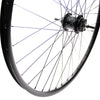 Roland achterwiel 28 SA A2K 2-speed Rival26 zwart RVS spk - AE-trading