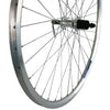 Roland achterwiel 28 uitval cass 8v Alu V-profil zilver - AE-trading