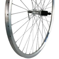 Roland achterwiel 28 uitval cass 8v Alu V-profil zilver - AE-trading