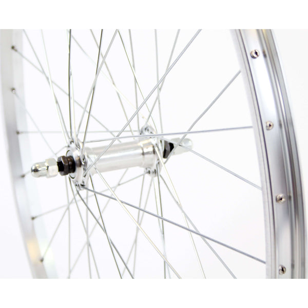 Roland voorwiel 26 x 1.75 vast Apex zilver zink spk - AE-trading
