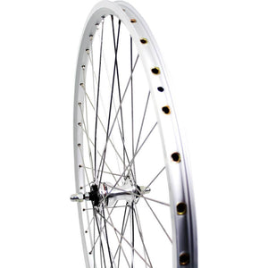 Roland voorwiel 28 HB-IM40 RB ZAC2000 zilver RVS spk - AE-trading