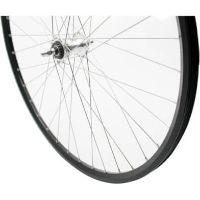 Roland voorwiel 28 HB-IM40 RB ZAC2000 zwart RVS spk - AE-trading