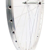 Roland voorwiel 28 vast Alu V-profil zilver zink spk - AE-trading