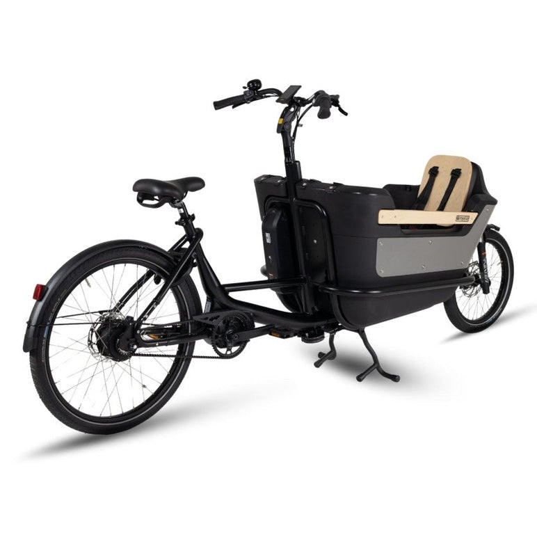 Royal Cargo Bike 2W Premium Plus – Taupe Grijs – 504Wh – Elektrische Bakfiets - AE-trading