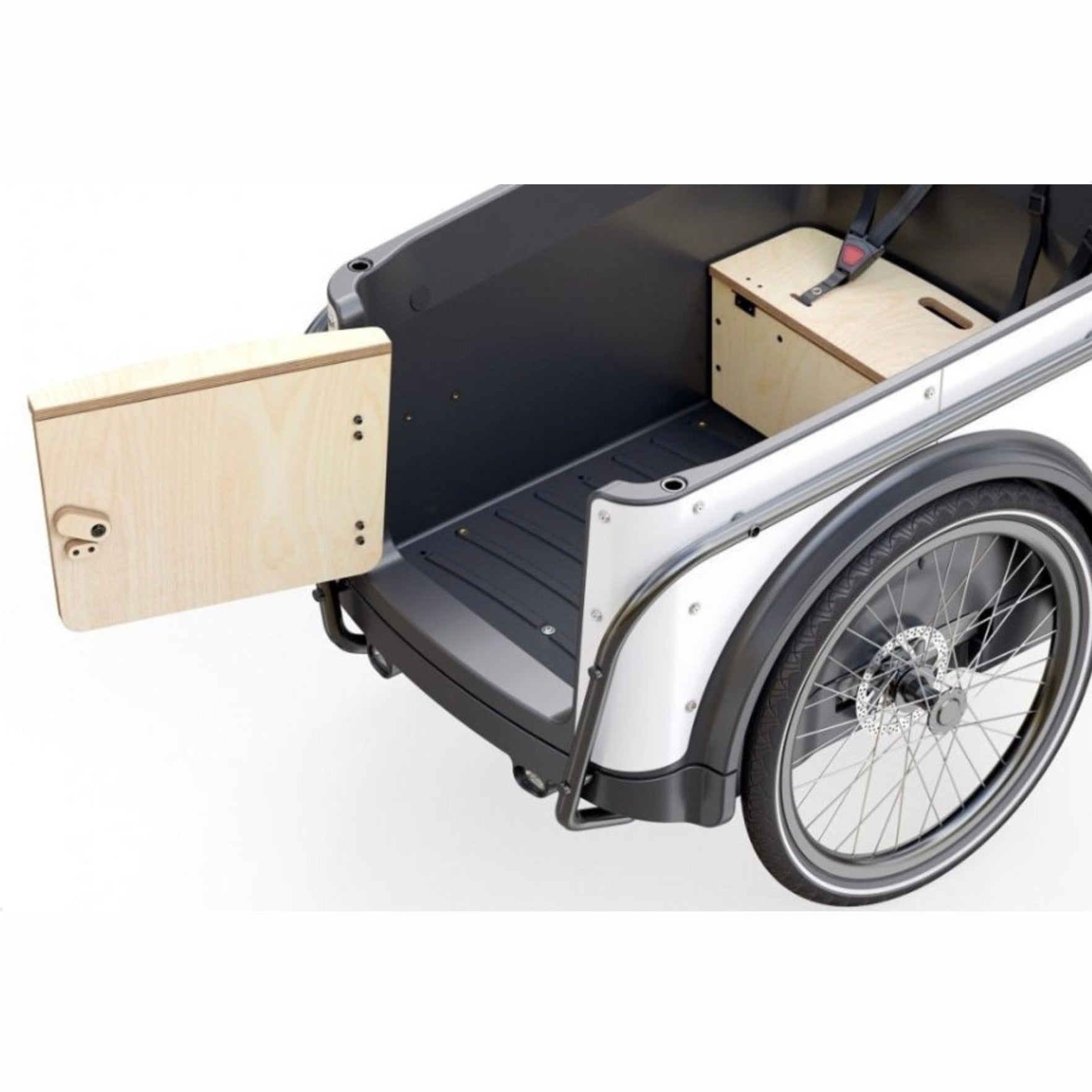 Royal Cargo Bike 3W Eco – Groen – Elektrische Driewieler Bakfiets – 504Wh accu – Bafang motor – Hydraulische schijfremmen – Shimano 8-speed - AE-trading