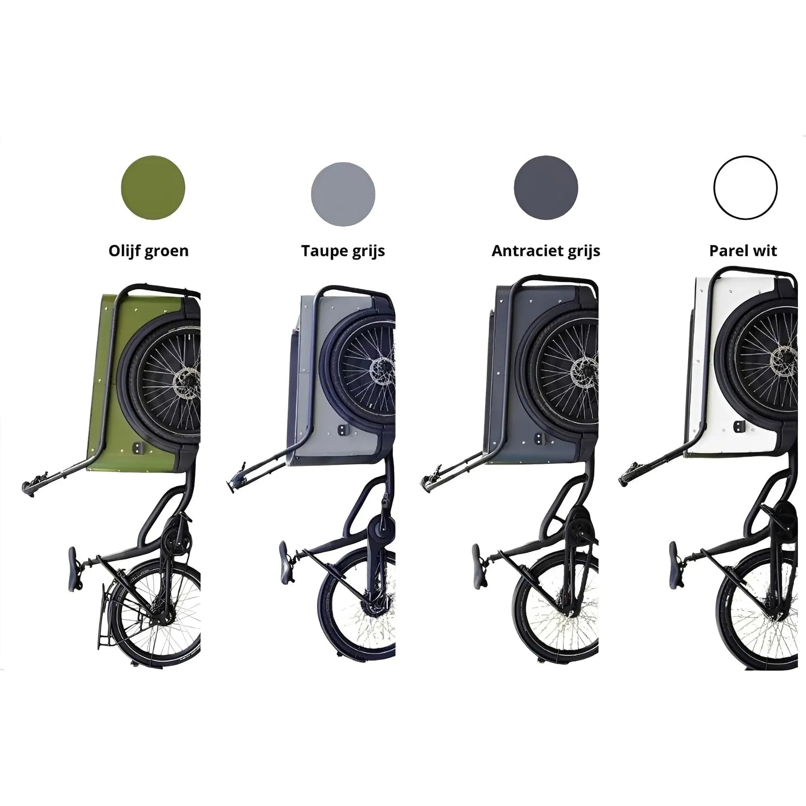 Royal Cargo Bike 3W Premium – Elektrische Bakfiets – Taupe – 504Wh - AE-trading