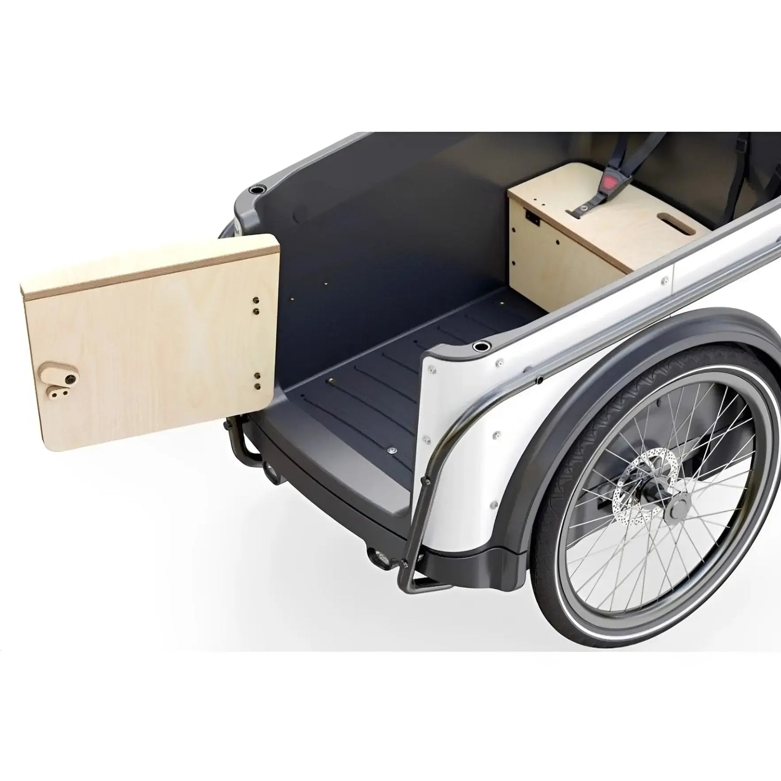 Royal Cargo Bike 3W Premium – Elektrische Bakfiets – Taupe – 504Wh - AE-trading