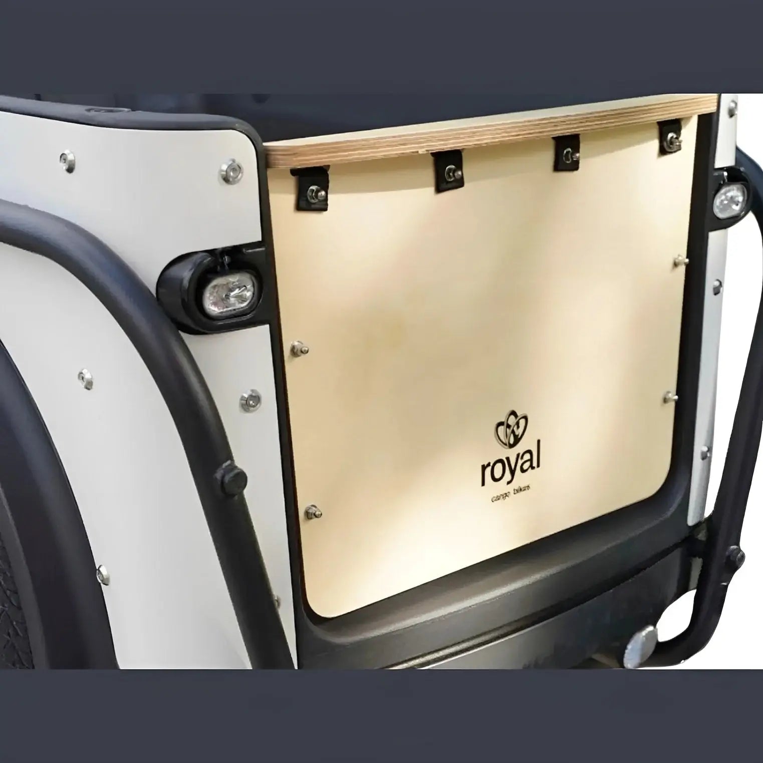 Royal Cargo Bike 3W Premium – Elektrische Bakfiets – Antraciet – 504Wh - AE-trading