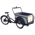 Royal Cargo Bike 3W Eco – Elektrische Bakfiets – Taupe - 504Wh - AE-trading