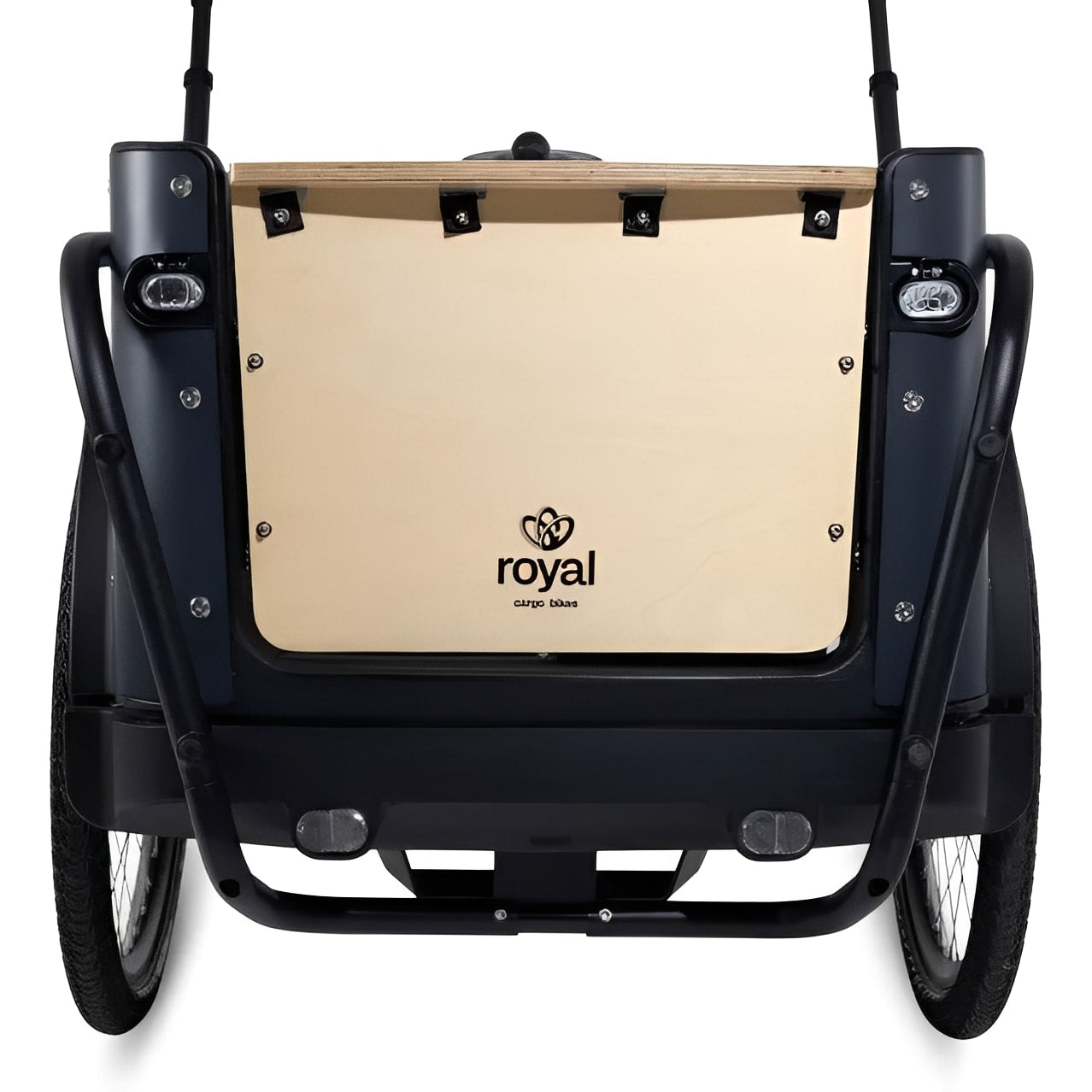 Royal Cargo Bike 3W Eco – Antraciet – Elektrische Bakfiets – 504Wh - AE-trading