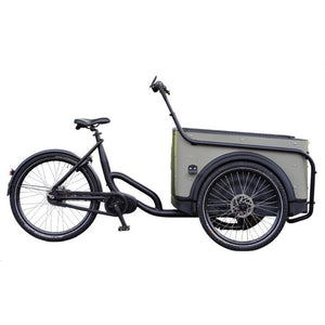 Royal Cargo Bike 3W Premium – Taupe – Elektrische Bakfiets – 504Wh