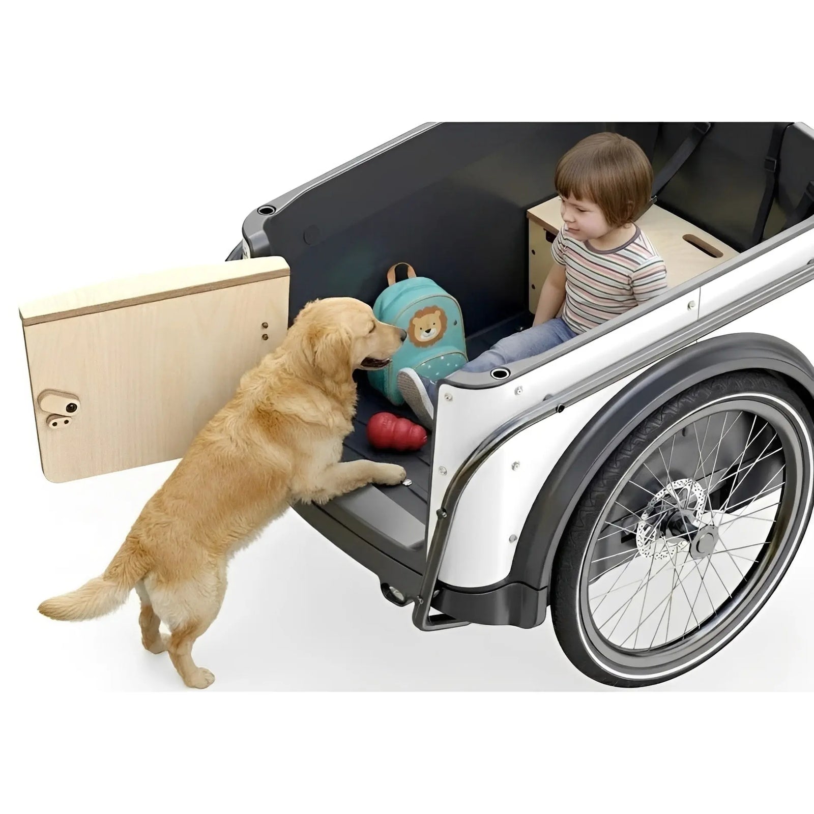 Royal Cargo Bike 3W Premium – Elektrische Bakfiets - Groen – 630Wh - AE-trading