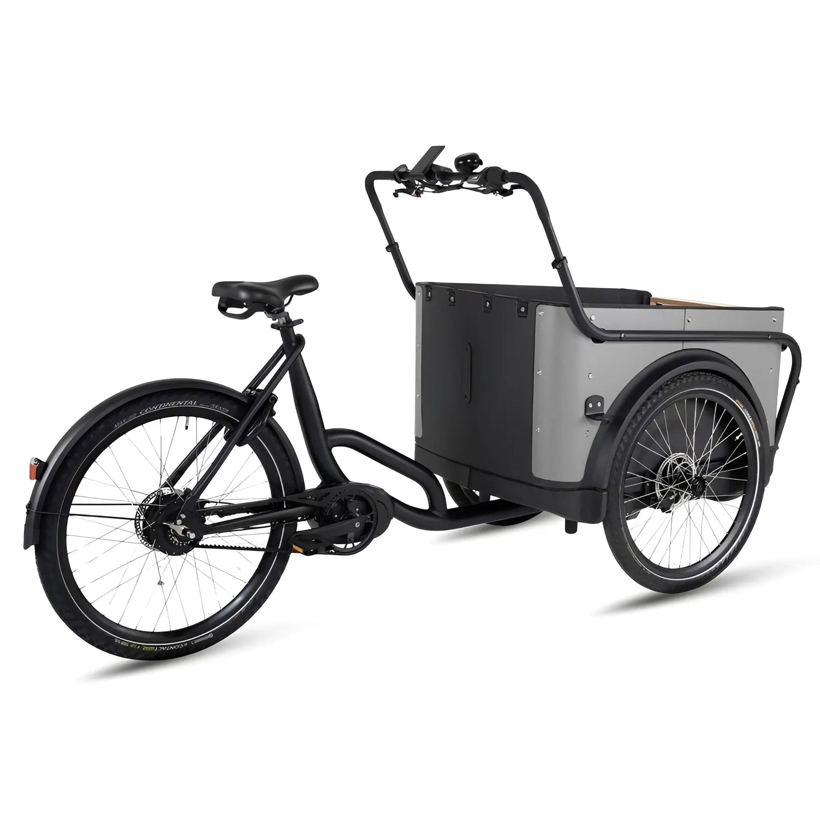 Royal Cargo Bike 3W Premium – Elektrische Bakfiets – Taupe – 504Wh - AE-trading
