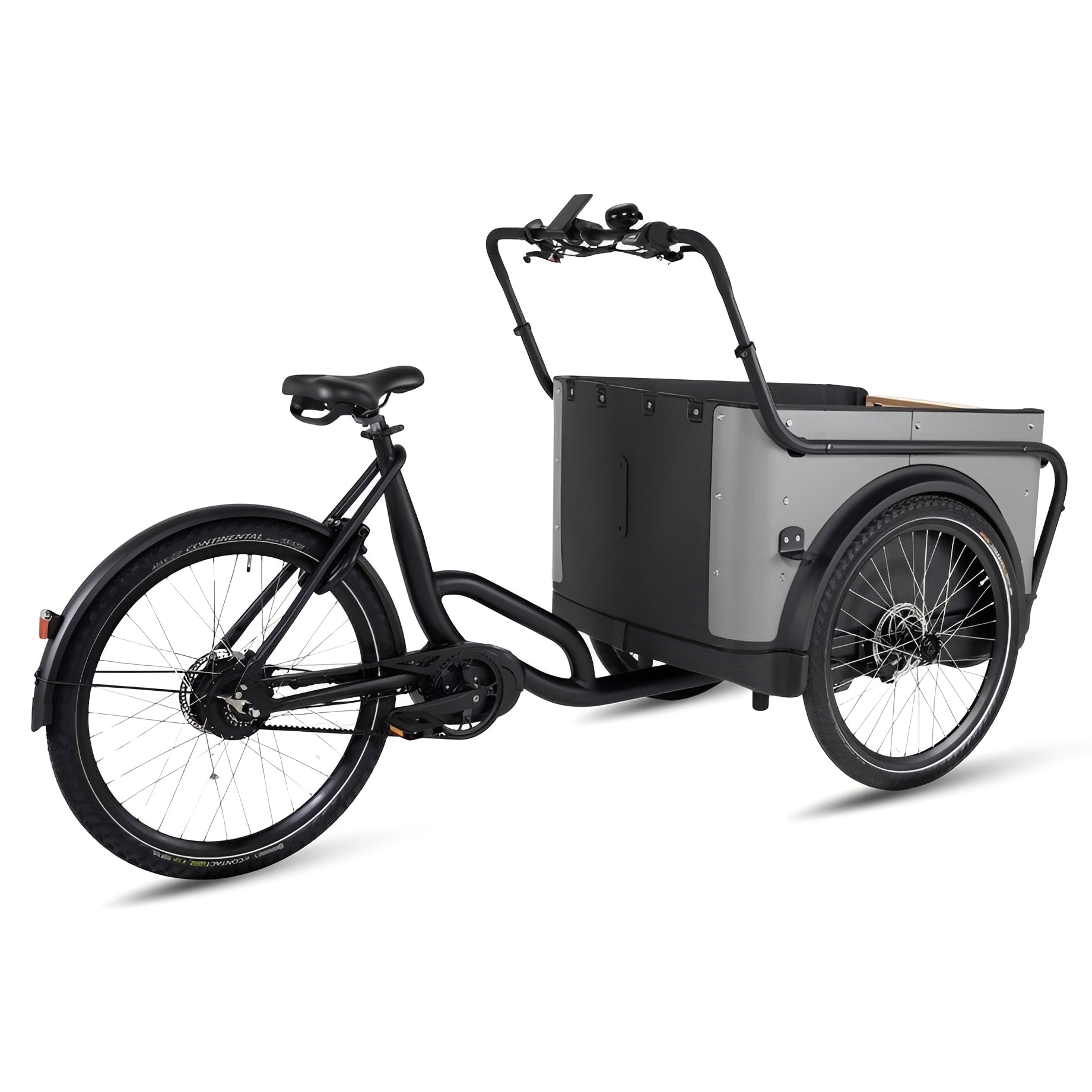 Royal Cargo Bike 3W Premium – Taupe – Elektrische Bakfiets – 504Wh - AE-trading
