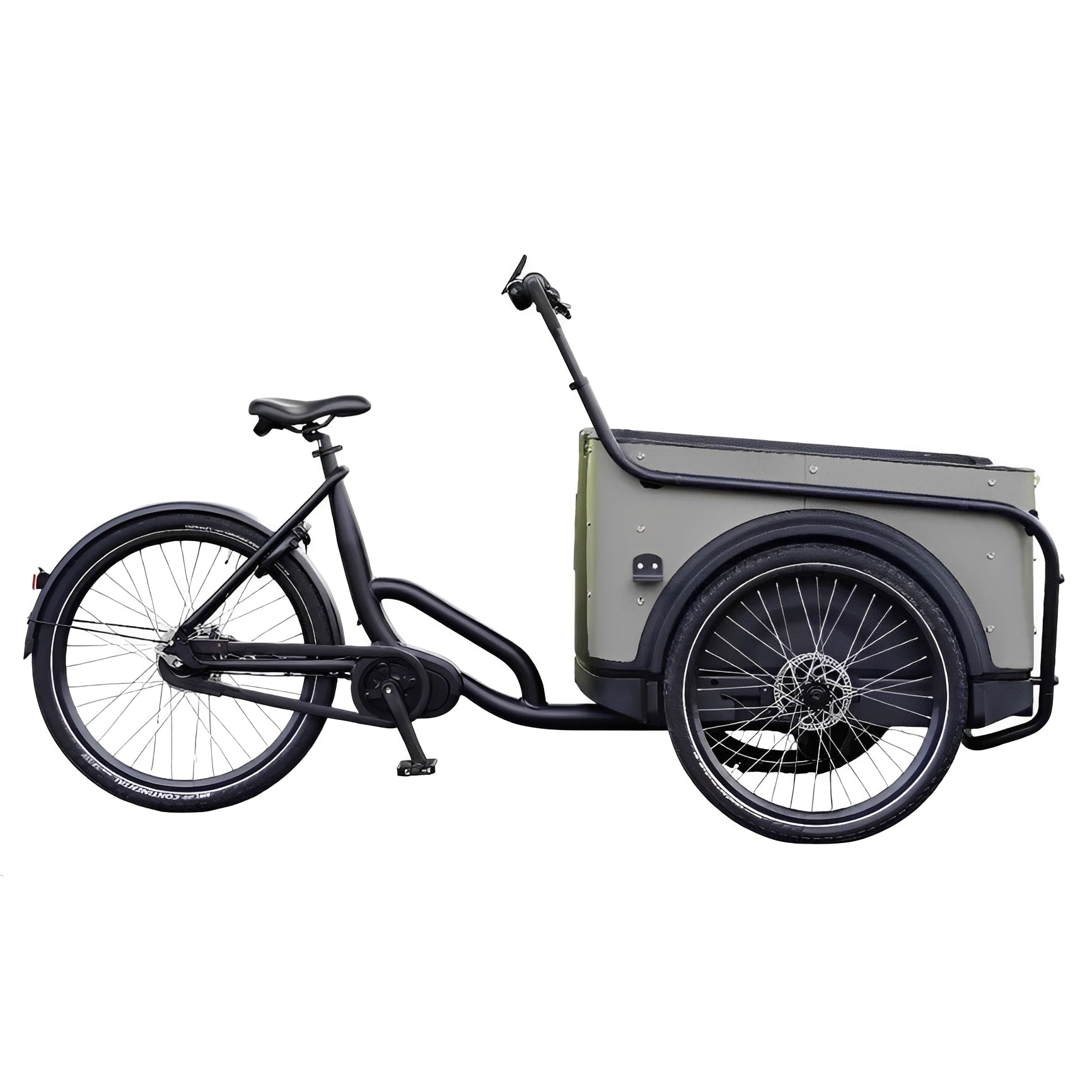 Royal Cargo Bike 3W Premium – Taupe – Elektrische Bakfiets – 630Wh - AE-trading