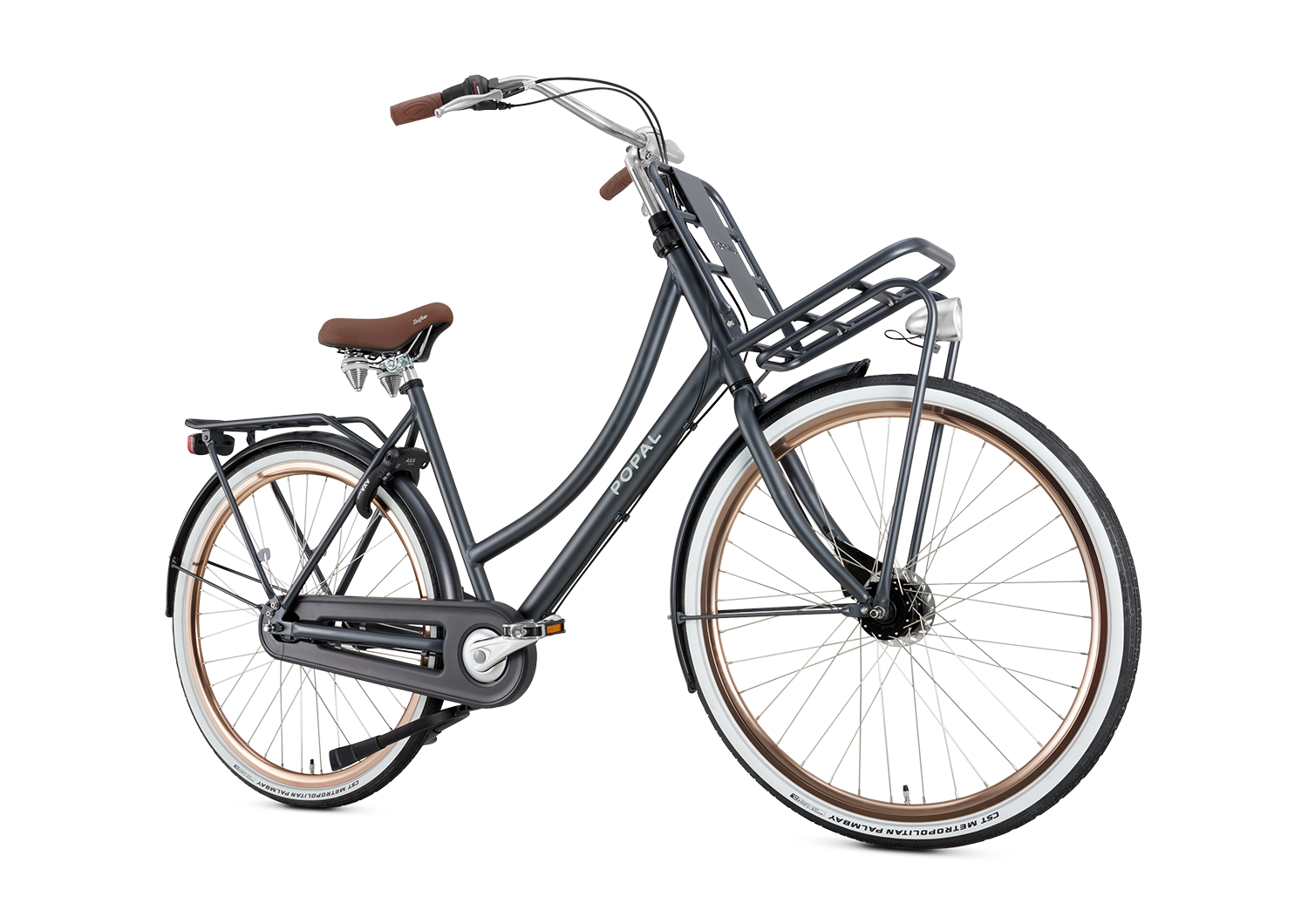 Popal Daily Dutch Prestige N7 RB Petrol Blue Aluminium Frame Met Zeven Versnellingen - AE-trading