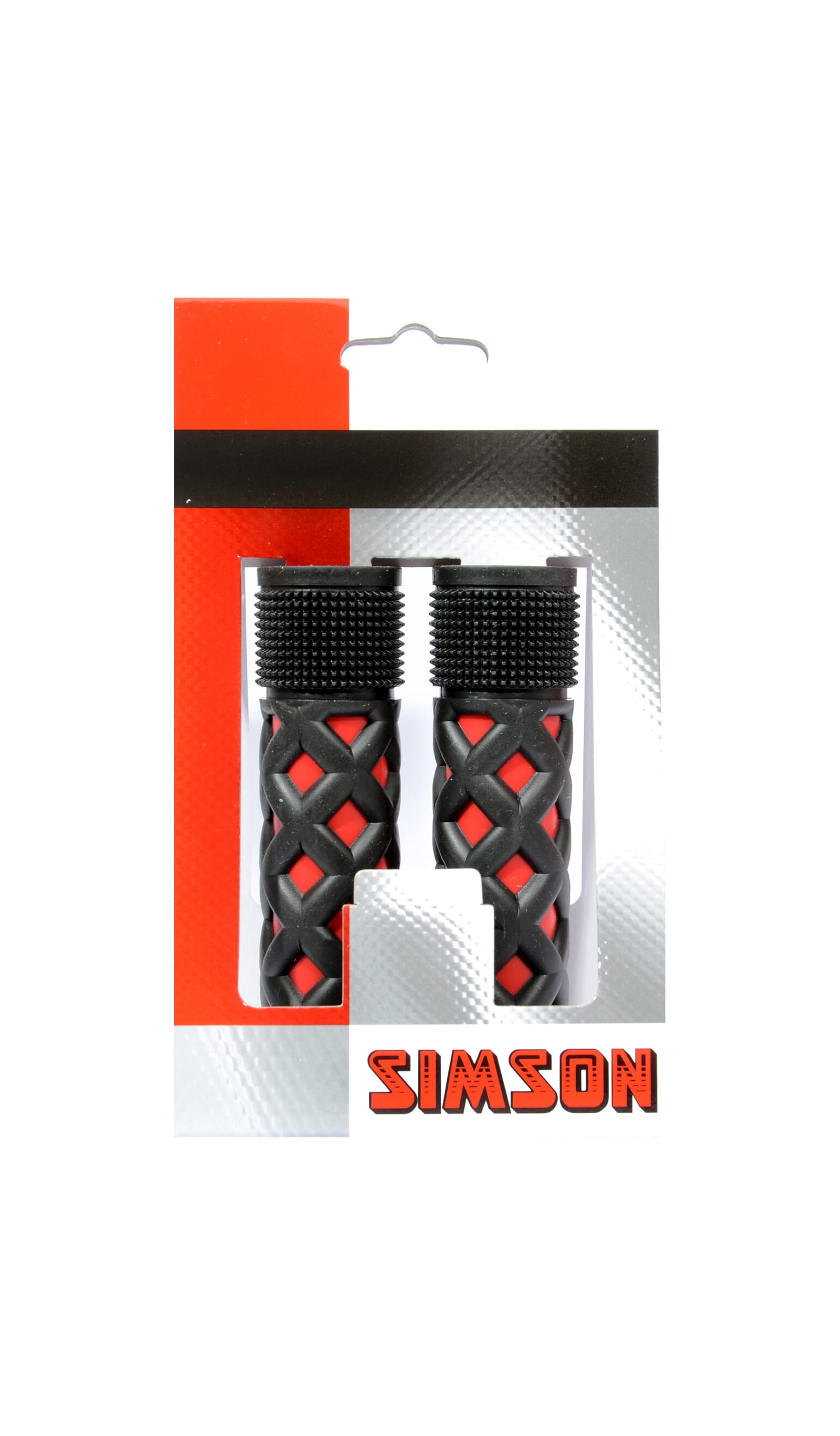 Simson handvatten kinder rood/zwart - AE-trading