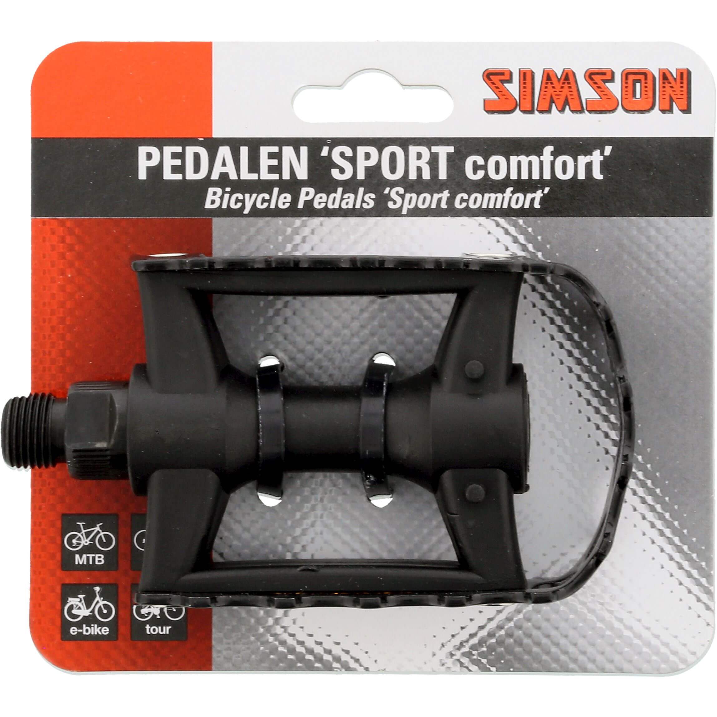 Simson pedalen Sport comfort - AE-trading