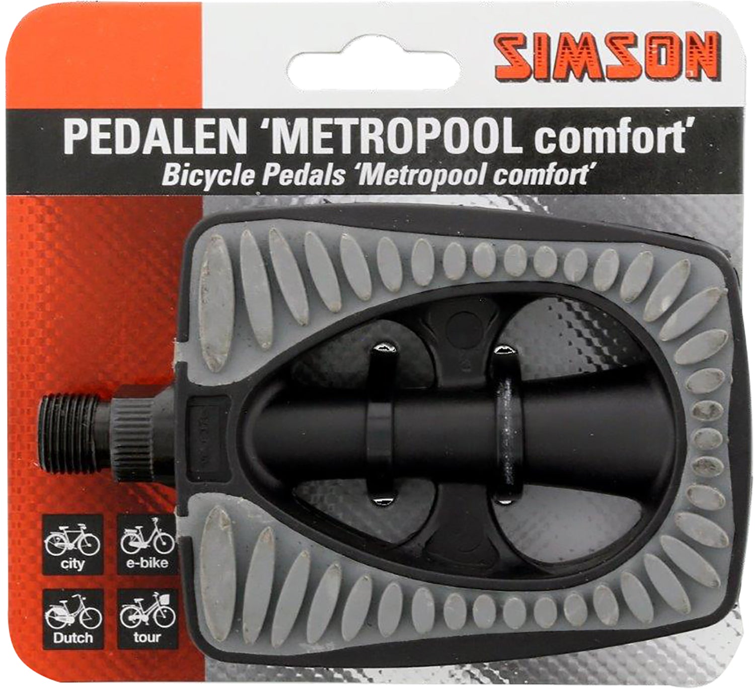 Simson pedalen Metropool Comfort - AE-trading