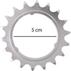 SA tandwiel 18t plat 3/32 C50 - AE-trading