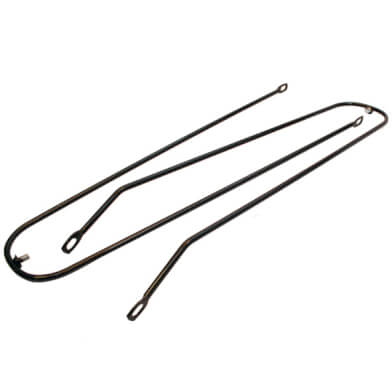 spatbord draadstang set 28 zwart - AE-trading