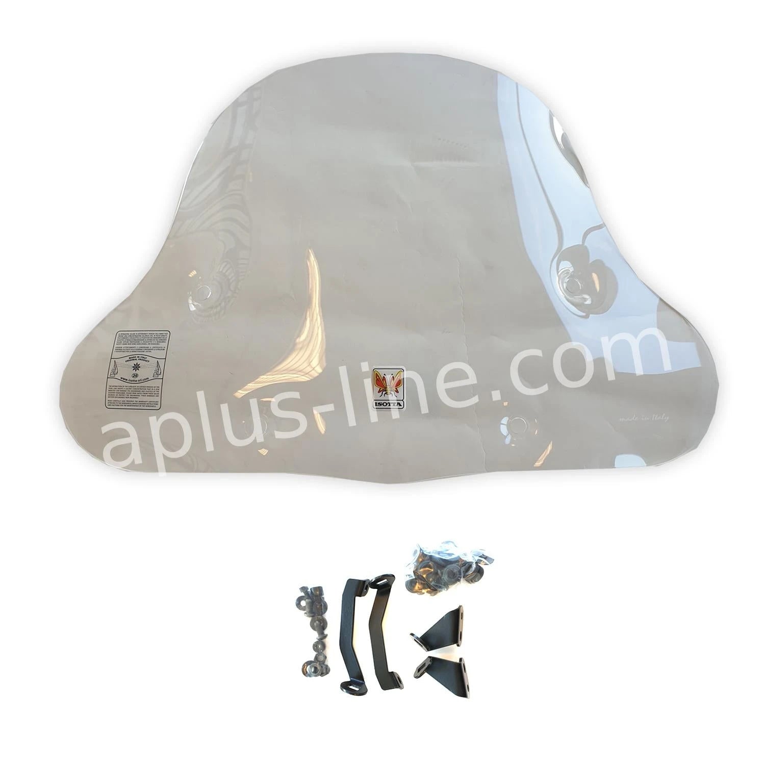 Windscherm Isotta Mqi Gt Laag Clear - AE-trading