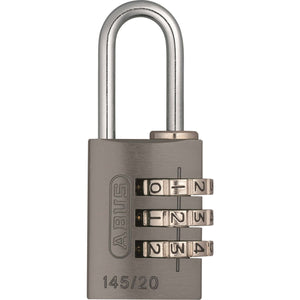 Abus hangslot code 145/20 titanium AE-trading