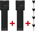 Abus vouwslot Bordo XPlus 6000K/90 black twinset SH - AE-trading