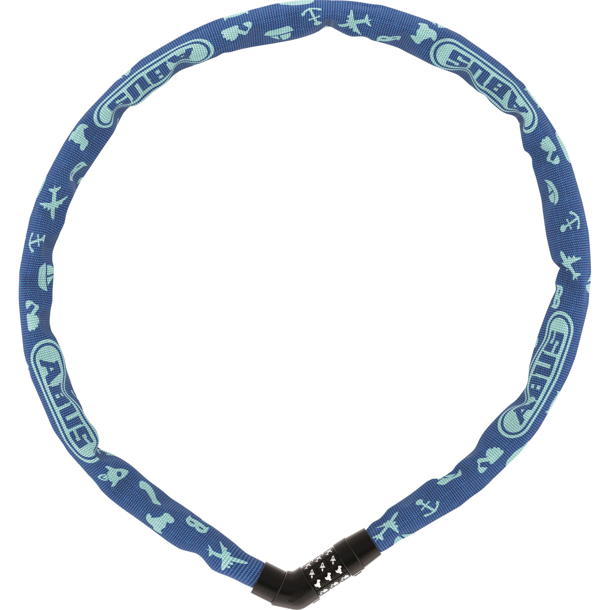 Abus kettingslot code 4804C/75 blue symbols - AE-trading