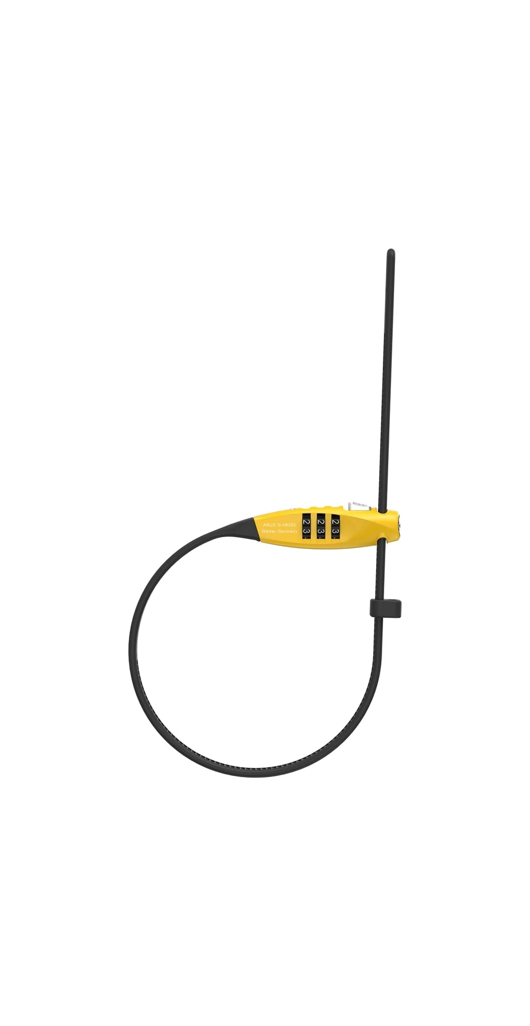 Abus Combiflex TravelGuard yellow AE-trading