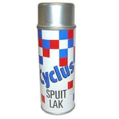 Cyclus spuitlak 400cc hittebestendig zilver - AE-trading