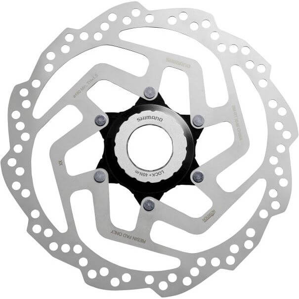 Shimano remschijf 180mm SM-RT10 centerlock - AE-trading