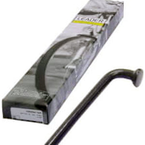 Sapim spaak Leader 14-256 RVS z/nippel zw (1 stuk) - AE-trading