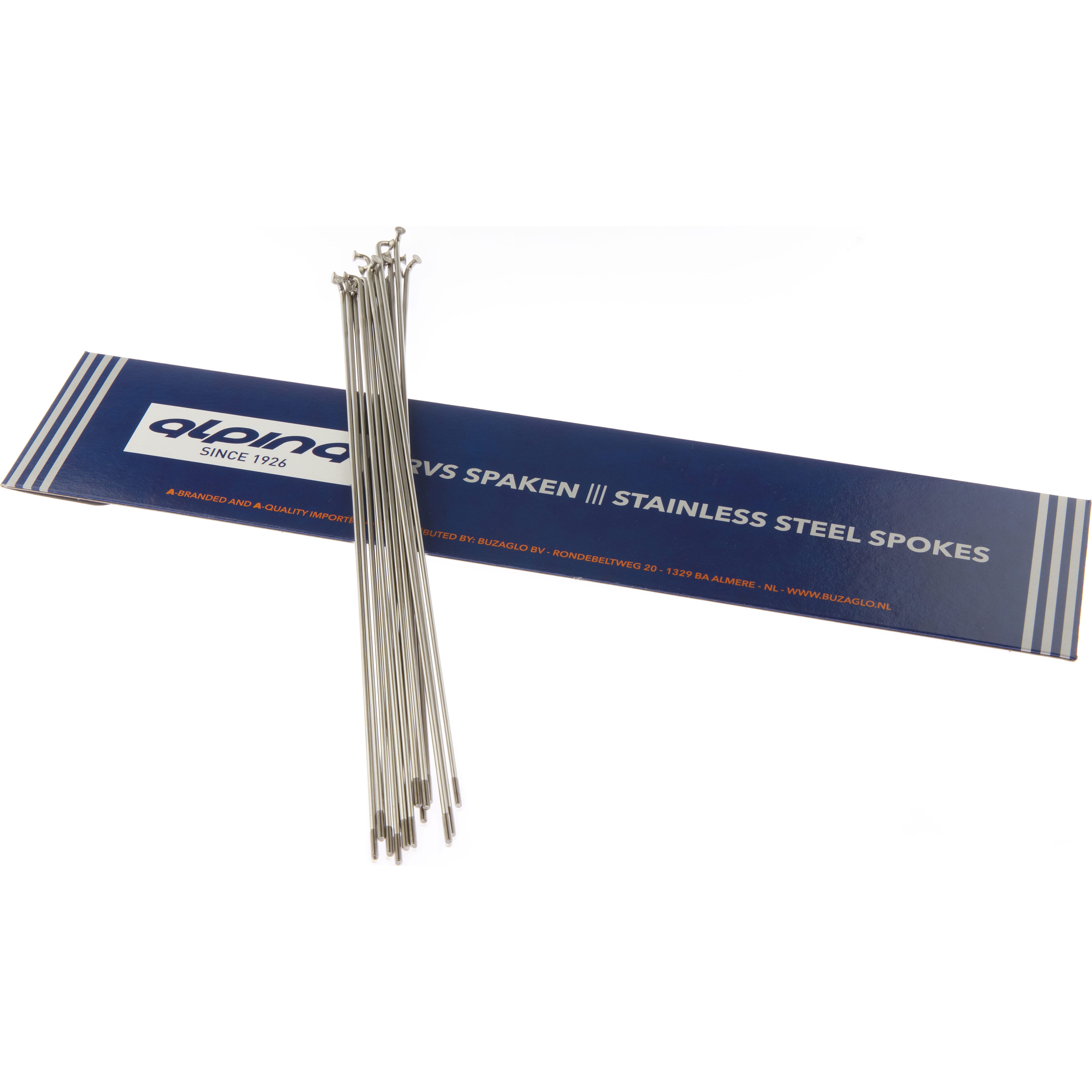 Alp spaak STR 13/14-282mm RVS zilver (18 stuks) - AE-trading