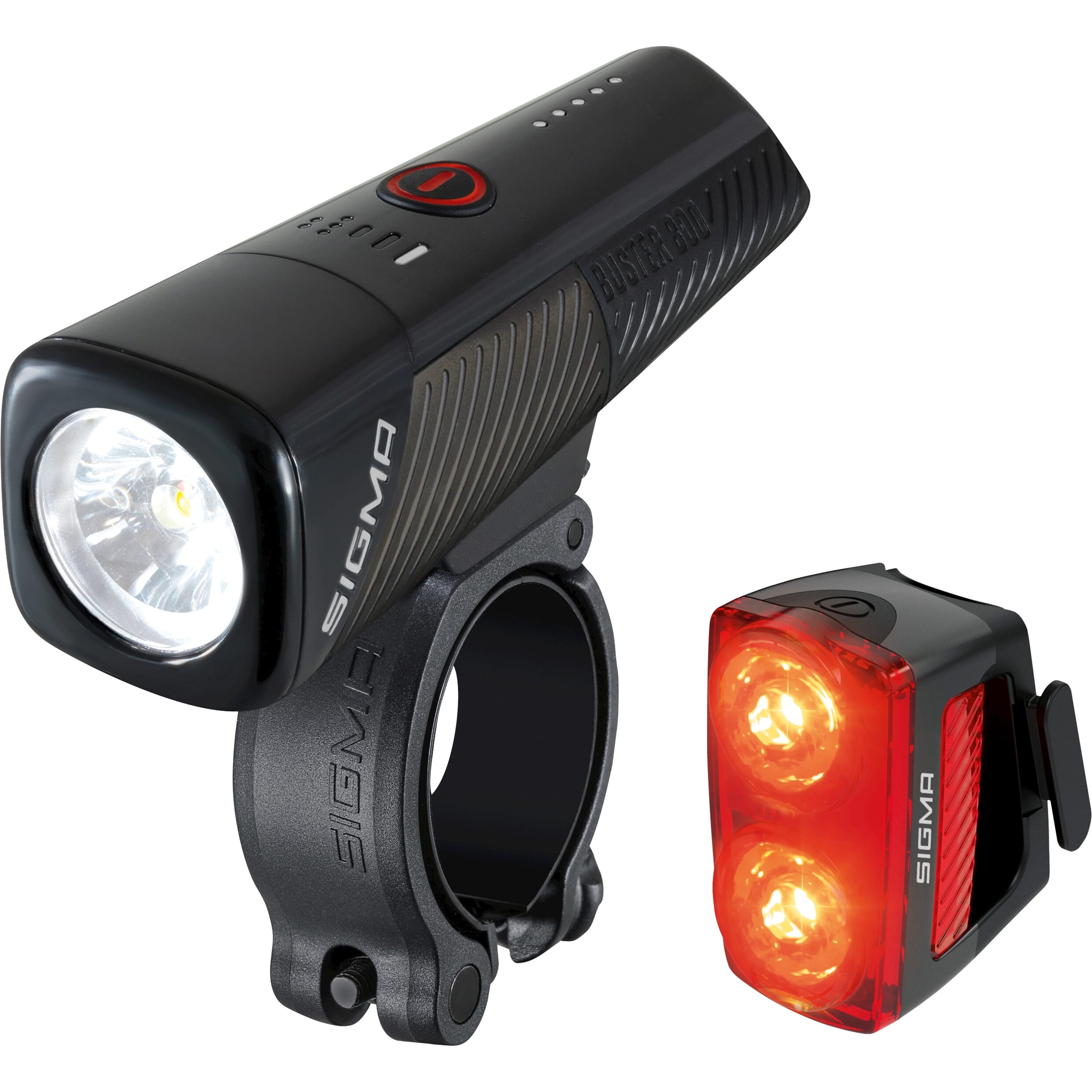 Sigma verlichtingsset Buster 800 + Buster RL 150 usb - AE-trading