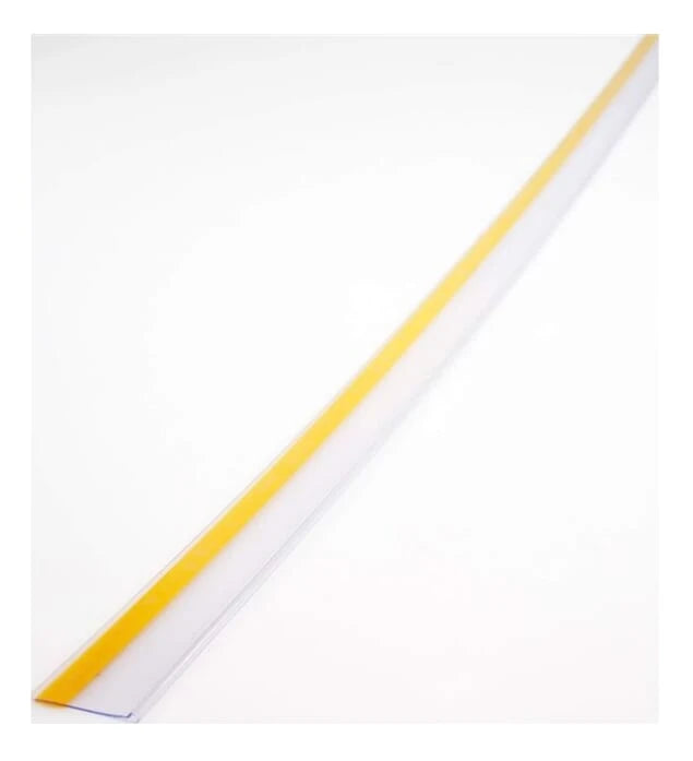 Prijskaarthouder met plakstrip - 100x4 cm - AE-trading