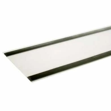 Plastic poster hoes magneetstrips - 98 x 15 cm - AE-trading
