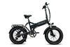 Diablo Storm Fatbike Vouwfiets met Hydraulische remmen - Mat Zwart - AE-trading