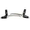 Saccon remgreep set L211 canti/rollerbrake zwart/zilver - AE-trading