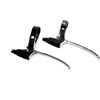 Saccon remgreep set L218 rollerbrake zwart/zilver - AE-trading