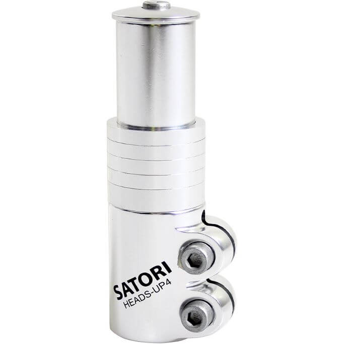 Satori Ahead stuupen verlenger 1 1/8 zilver - AE-trading