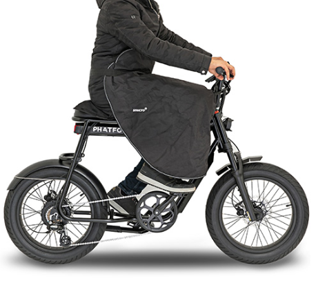 Fatbike beenkleed zwart Stricto - AE-trading