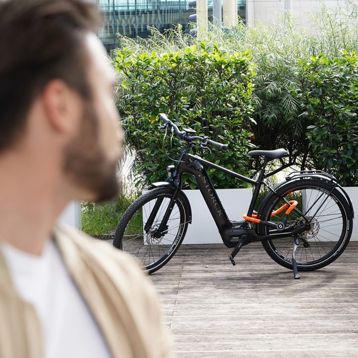 Serea Swift fietsslot 100cm Oranje, lichtgewicht - AE-trading