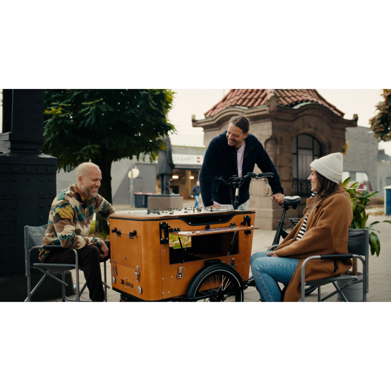 Sherpaa Cargo Elektrische Bakfiets – Bruin Zwart - AE-trading