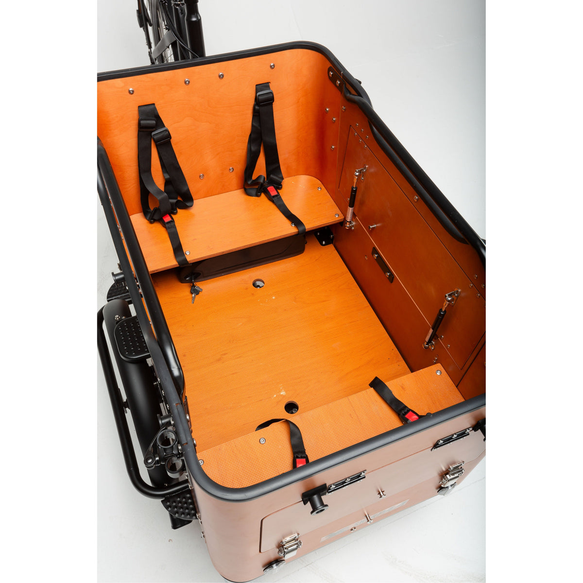 Sherpaa Cargo Elektrische Bakfiets – Bruin Zwart - AE-trading